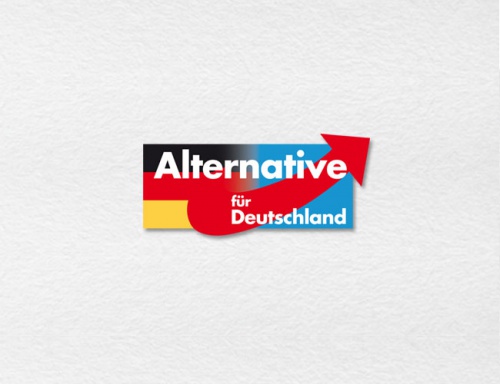 Designe Fahne für AfD