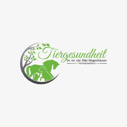  Logo & Visitenkarte für eine Tierheilpraxis