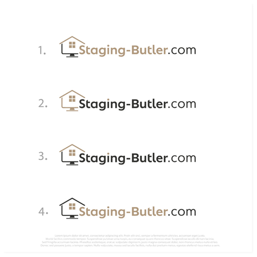 Logo-Design für eine Softwarelösung für Home Stager