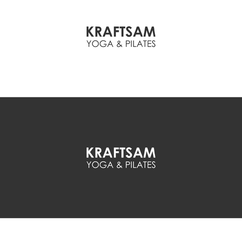  Logo für ein yoga und pilates studio