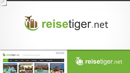 Logo für einen Reiseblog