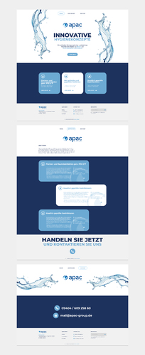 Website Design für Reinigungsunternehmen