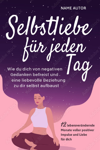 Gestalten Sie ein tolles Selbstliebe-Buchcover