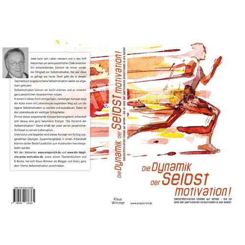 Cover-Design für Buch zum Thema Selbstmotivation