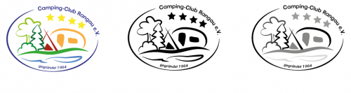 Logo für Campingverein und gleichzeitig Campingplatz