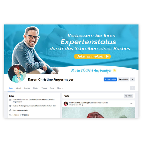 Online-Marketing Material für Autorin, Ghostwriterin, Buchmentorin