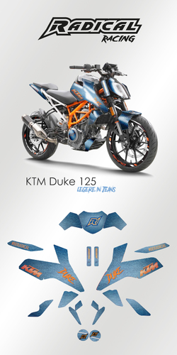 Dekor-Design für KTM Duke 125