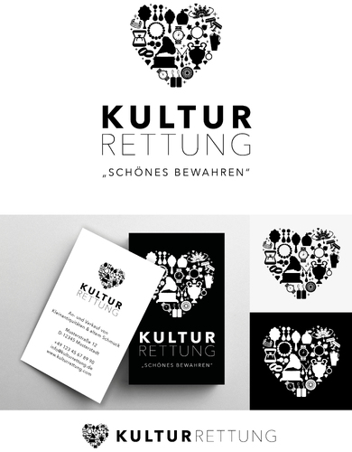 Logo & Visitenkarte für An-Und Verkauf von Kleinantiquitäten und altem Schmuck