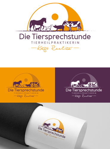 Logo-Design für eine Tierheilpraktikerin