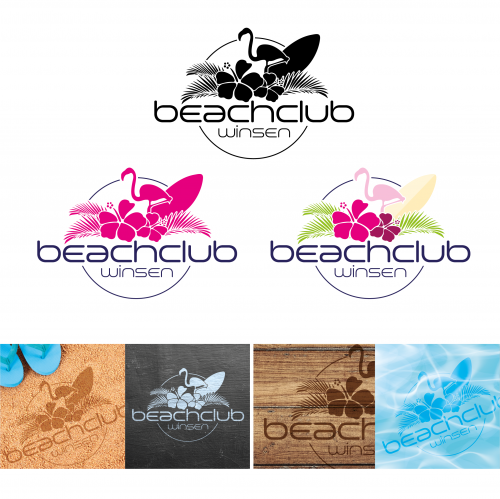  Logo-Design für Beachclub