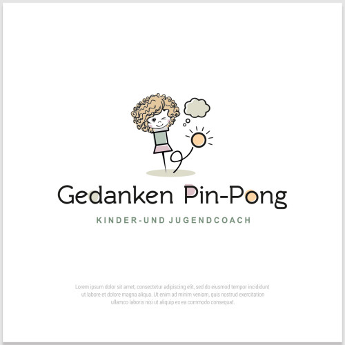 Logo-Design für Kinder- und Jugendcoach