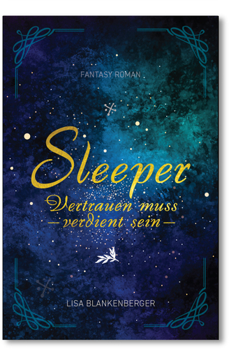 Buch-/eBook-Cover für ein Fantasy Roman