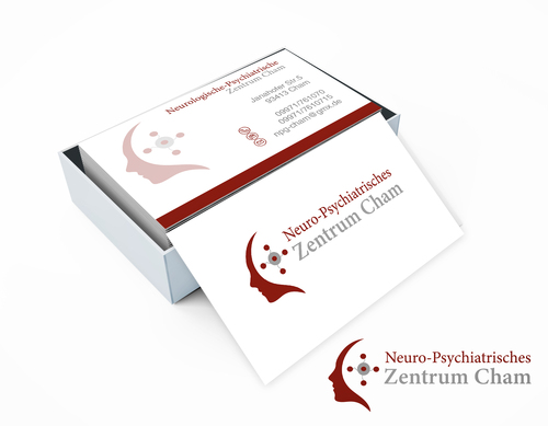 Logo & Visitenkarte für neurologisch, psychiatrische Arztpraxis