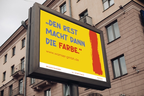 Design von werbegrafik