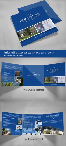 Hotel und Thermalbad sucht Flyer-Design