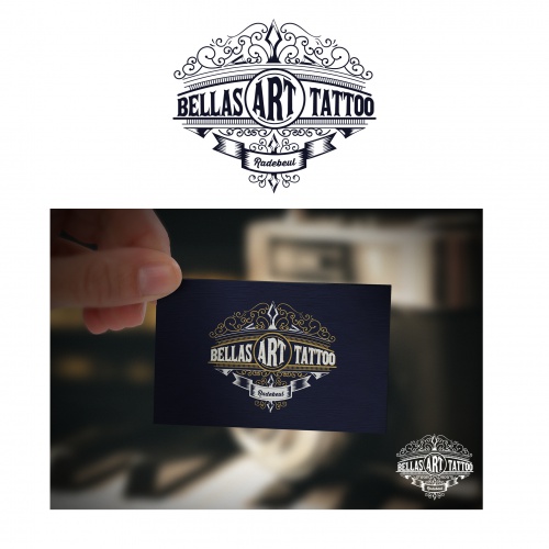  Logo-Design für Tattoostudio