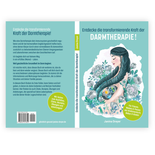 Buch-/eBook-Cover für Darmtherapie für Frauen