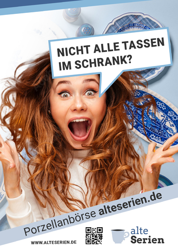  Plakat-Design für Online-Ankaufs- und -Verkaufsplattform für Porzellan, Glas, Besteck