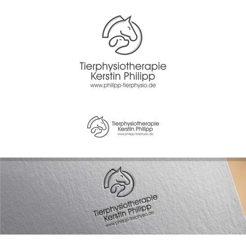  Logo-Design für Tierphysiotherapie