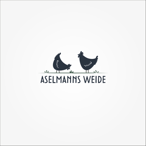 Logo-Design für Weide-Hähnchen Start-Up