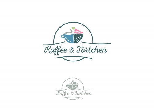  Logo-Design für das Kaffee & Törtchen