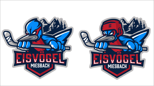  Logo-Design für Eishockeymannschaft