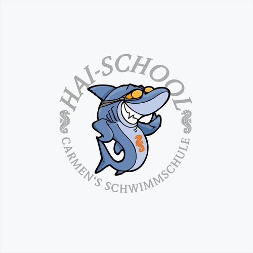  Logo-Design für Schwimmschule