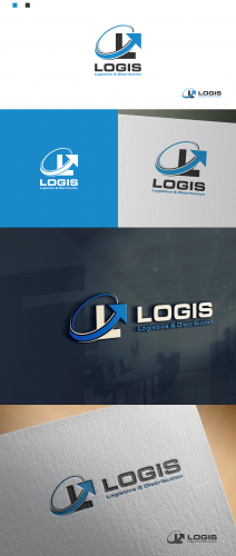 Logo design for logistic services