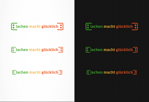 Logo: lachen macht glücklich