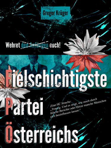 Düsteres Cover-Design für politisches Buch