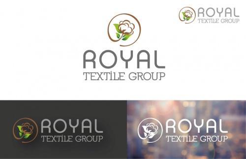 Logo design for ROYAL TEXTILE GROUP