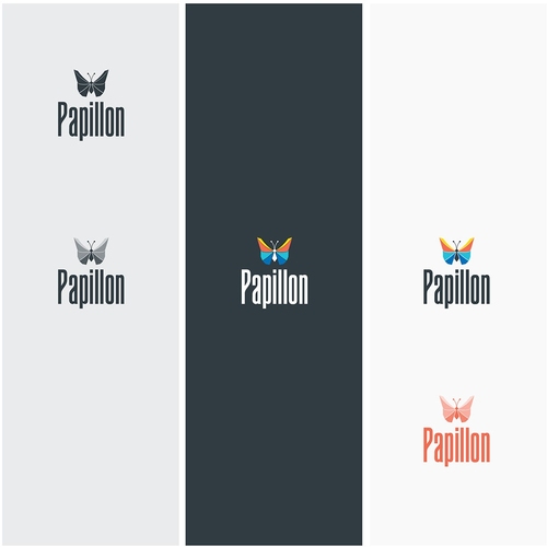 Logo-Design für Papillon