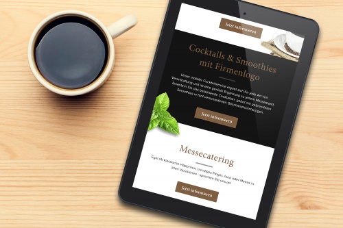 Sonstige Web-Design für BARISTA EXPRESS NEWSLETTER-DESIGN